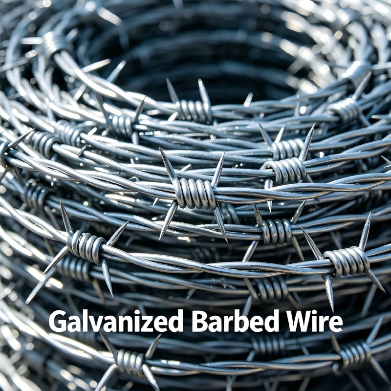 Galvanized Barbed Wire