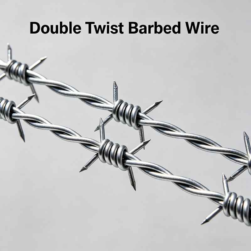 Double Twist Barbed Wire
