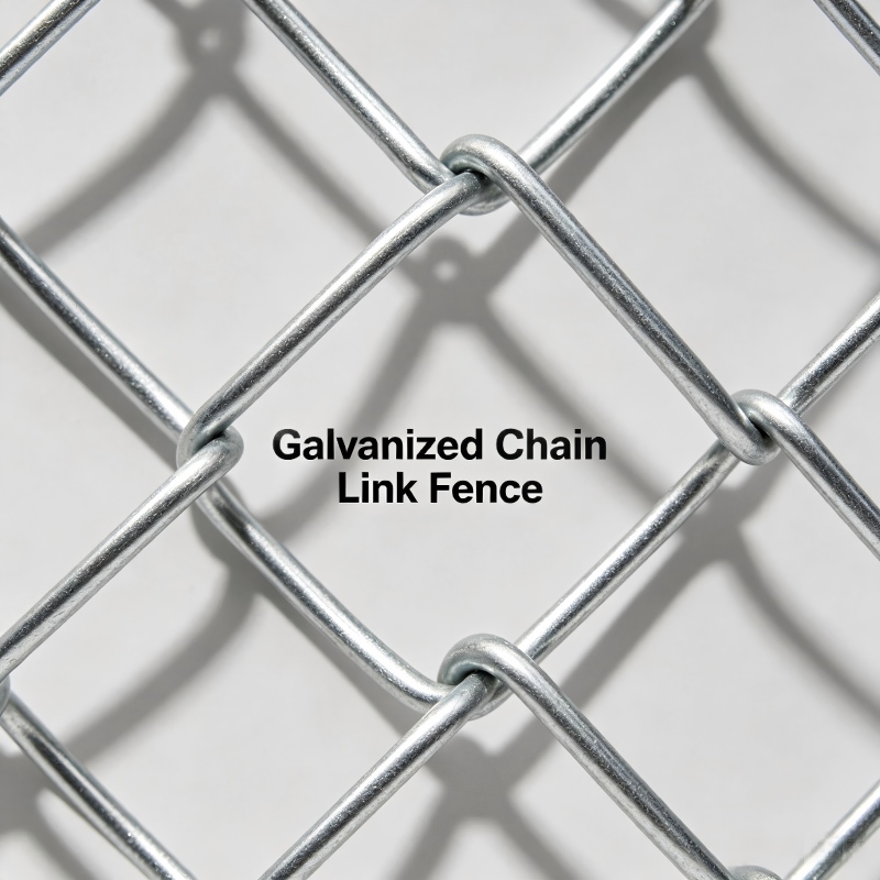 Galvanized Chain Link Fence