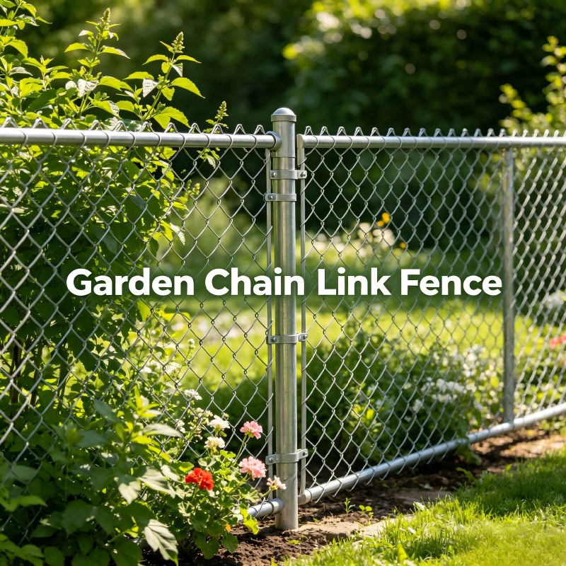 Garden Chain Link Fence
