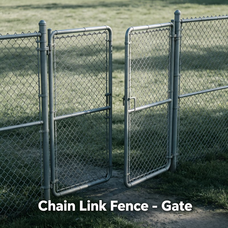 Custom Size Chain Link Fence