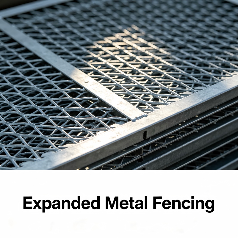 Expanded Metal Fencing