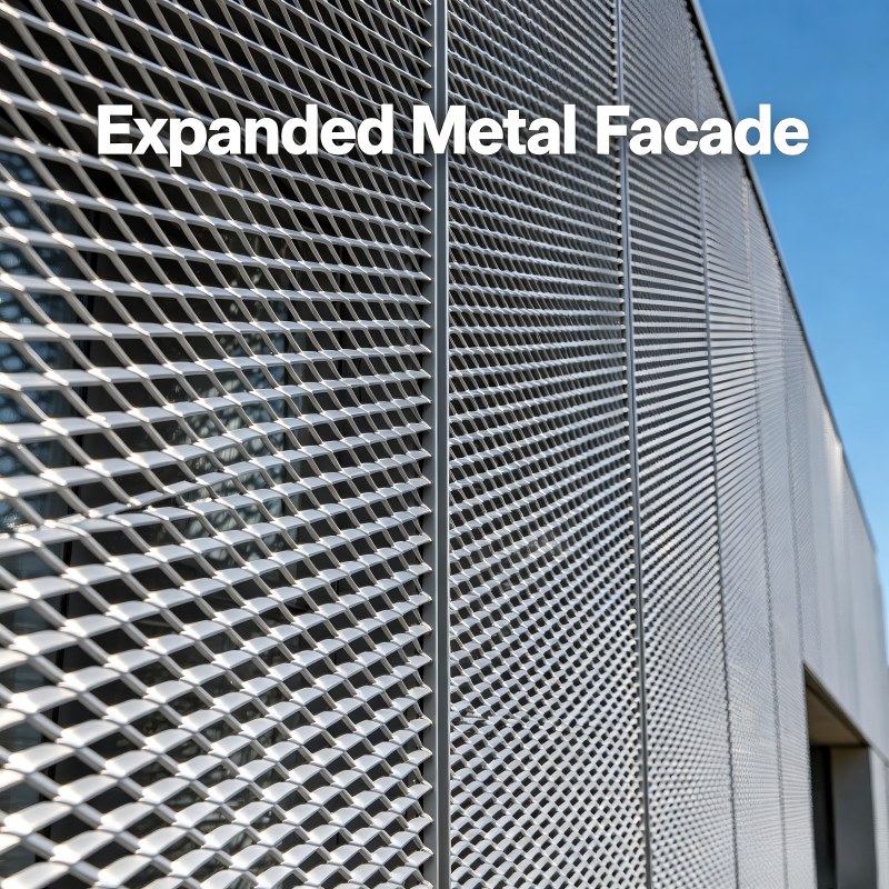 Expanded Metal Facade