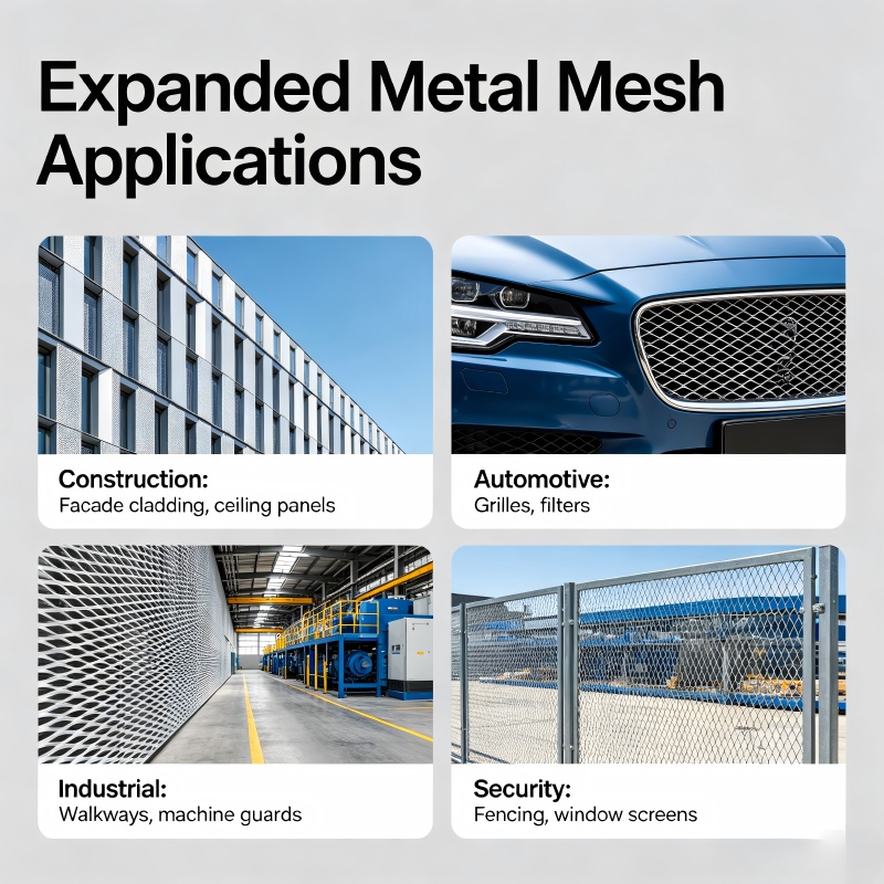 Expanded Metal Mesh Application