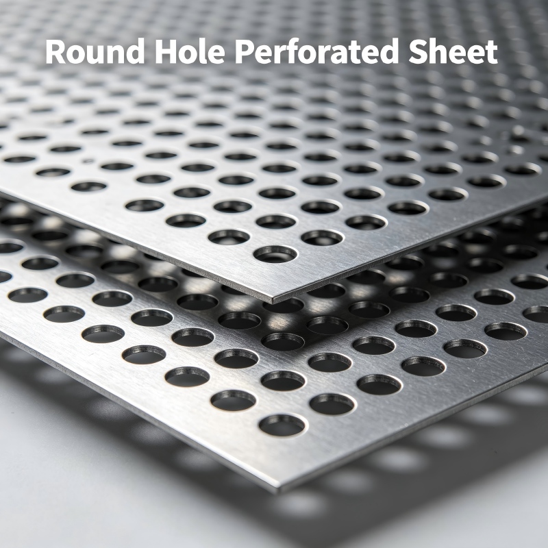 Round Hole Perforated Sheet