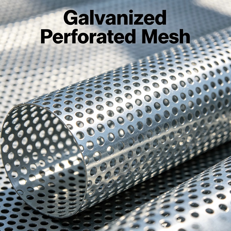 Galvanized Perforated Mesh