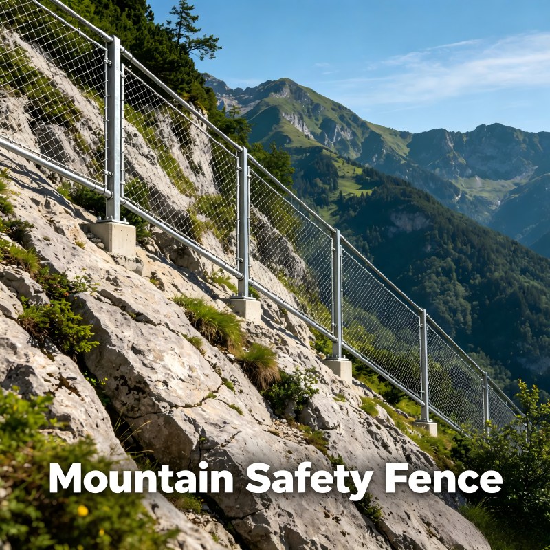 Mountain Safety Fence