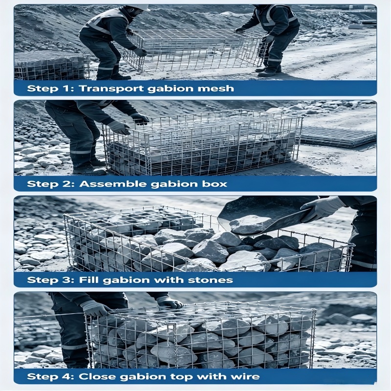 Gabion Construction Site