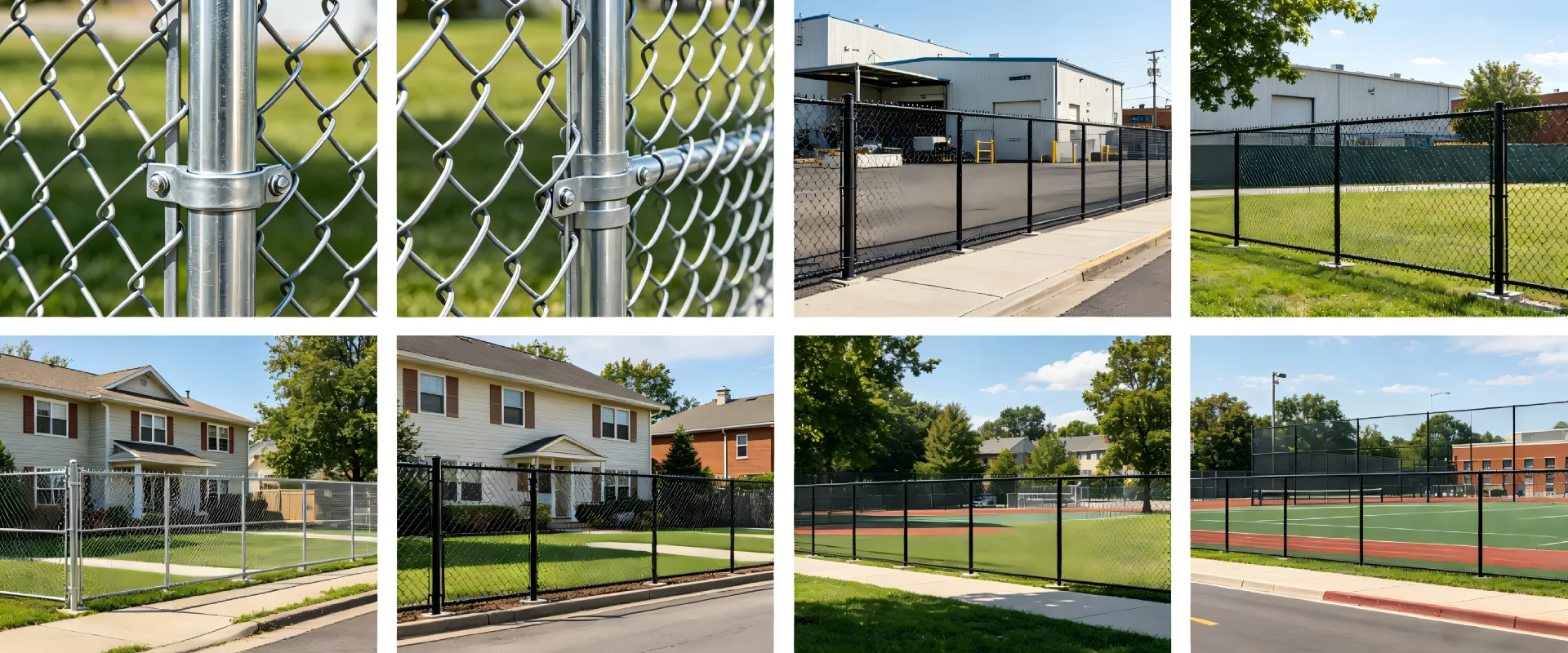 Chain Link Diamond Fence
